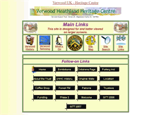 Tablet Screenshot of heritage.verwood.org